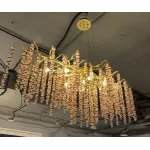 Подвесная люстра BlessLight Coral Crystals Long Copper II Color 20901
