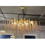 Подвесная люстра BlessLight Coral Crystals Long Copper II Color 20901