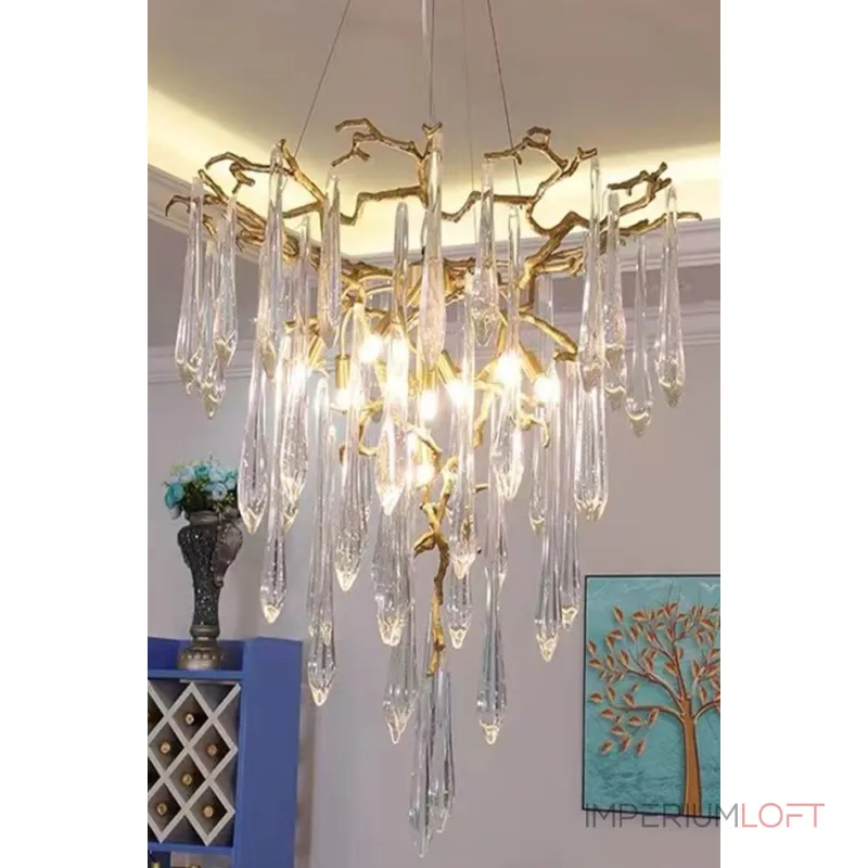 Люстра подвесная Aqua Cascade Copper II BlessLight bl_20927 Люстра подвесная Aqua Cascade Copper II BlessLight bl_20927
