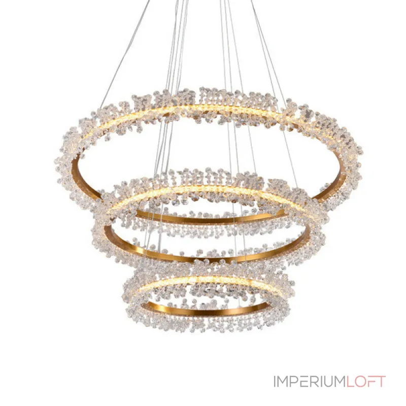 Подвесная люстра BlessLight Halo Crystal Pendant Lamp 20979 Подвесная люстра BlessLight Halo Crystal Pendant Lamp 20979
