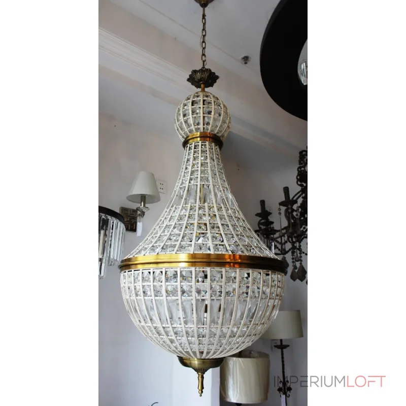 Подвесная люстра BlessLight 19th c. French Empire Crystal 20995 Подвесная люстра BlessLight 19th c. French Empire Crystal 20995