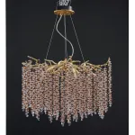 Подвесная люстра BlessLight Coral Crystals Round Copper II Color 20997