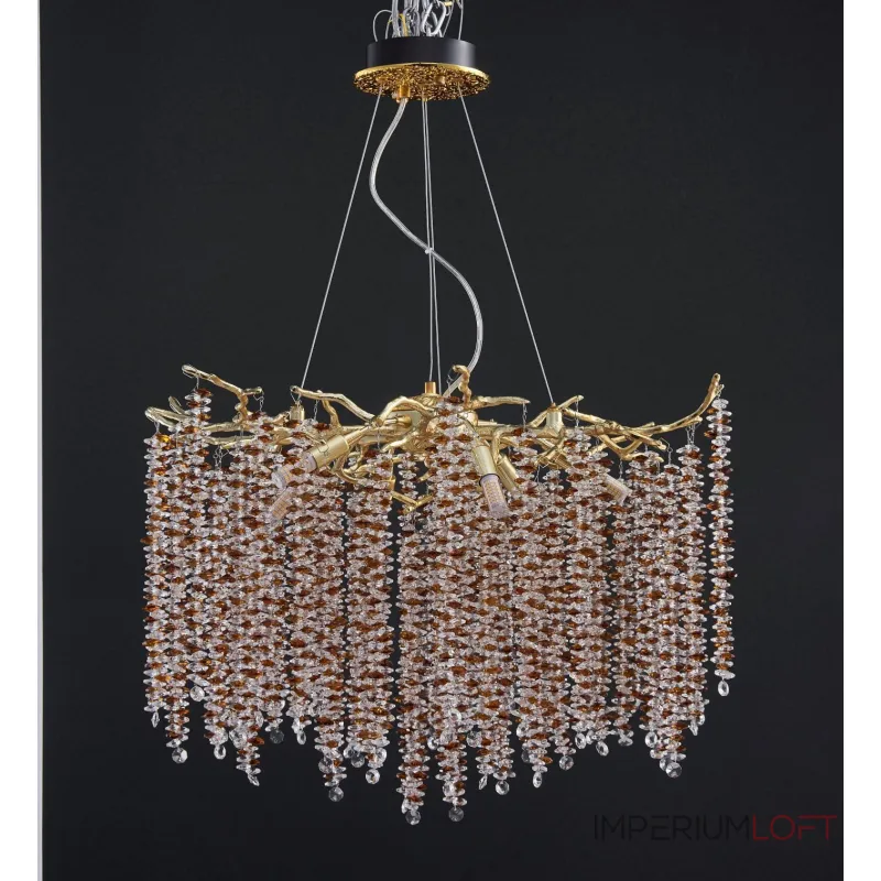 Подвесная люстра BlessLight Coral Crystals Round Copper II Color 20997 Подвесная люстра BlessLight Coral Crystals Round Copper II Color 20997