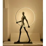 Торшер BlessLight Man Carries Light Circle 21114