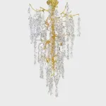 Подвесная люстра BlessLight Grape Crystals Ceiling Copper II 21139
