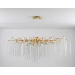 Подвесная люстра BlessLight Coral Crystals Long Copper II 21143