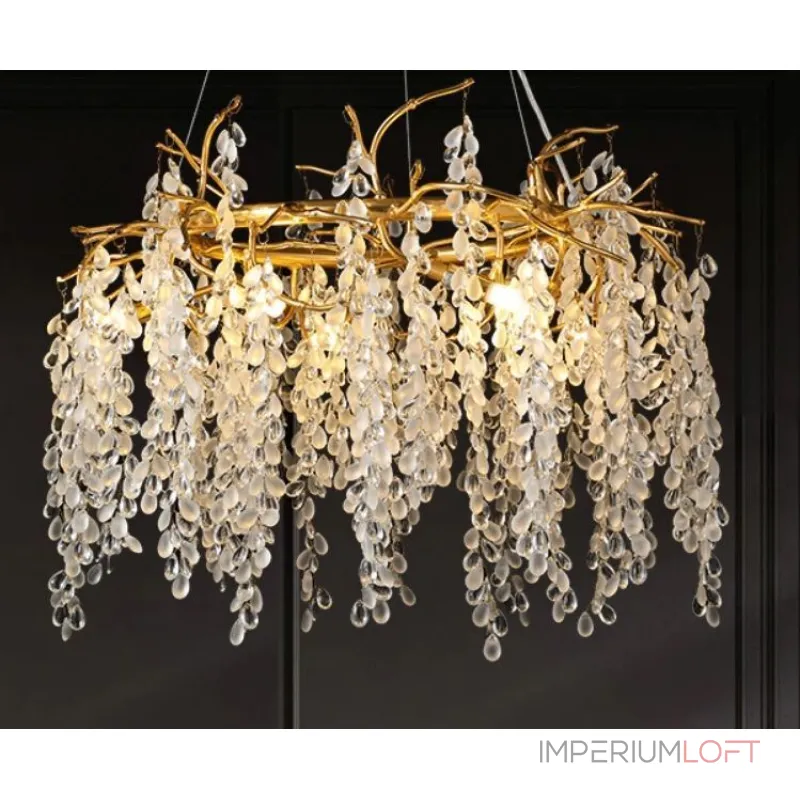 Подвесная люстра BlessLight Grape Crystals Copper II 21245 Подвесная люстра BlessLight Grape Crystals Copper II 21245