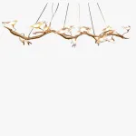 Подвесная люстра BlessLight Voa Branch Copper II 21330
