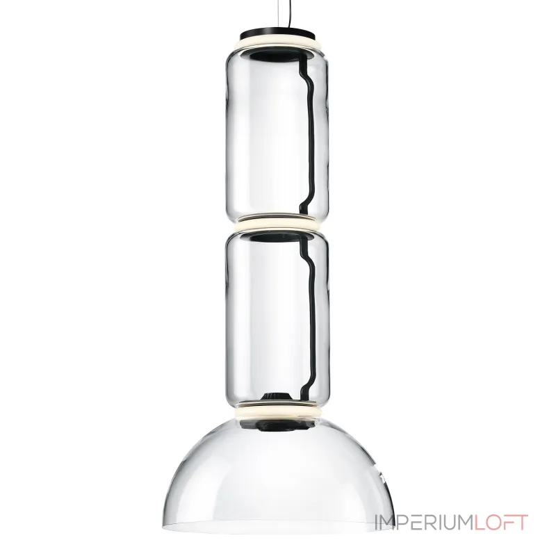 Подвесная люстра BlessLight Noctambule Suspension 2 Bowl 21341 Подвесная люстра BlessLight Noctambule Suspension 2 Bowl 21341