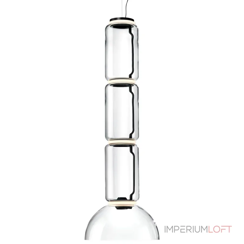 Подвесная люстра BlessLight Noctambule Suspension 3 Bowl 21342 Подвесная люстра BlessLight Noctambule Suspension 3 Bowl 21342