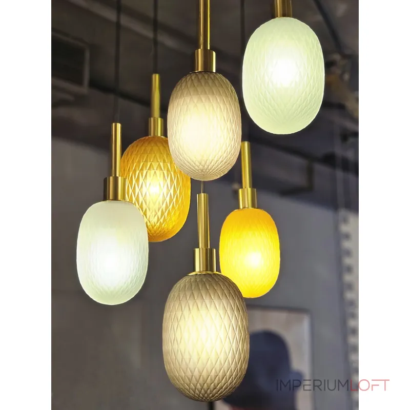 Подвесная люстра BlessLight Crystal Pineapple 6 21348