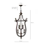 Подвесная люстра BlessLight Plymouth Medium 21636