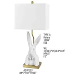 Лампа настольная BlessLight Bunny Love 21813