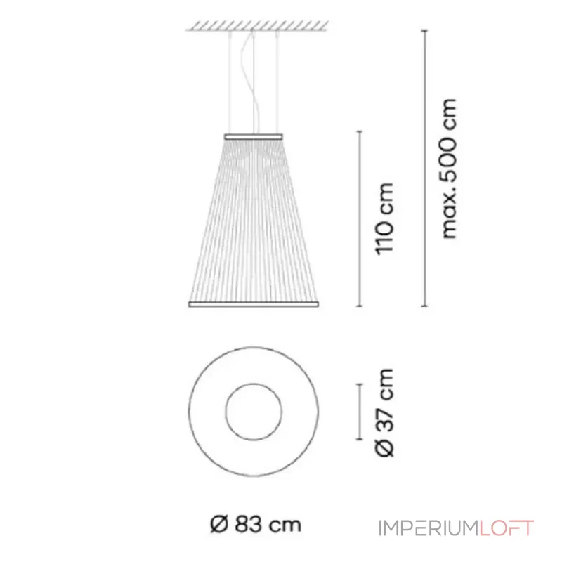 Люстра подвесная Array 1865 BlessLight bl_21820