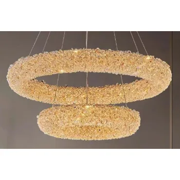 Подвесная люстра BlessLight Lorella Round Duo Gold 21827