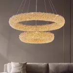 Подвесная люстра BlessLight Lorella Round Duo Gold 21827