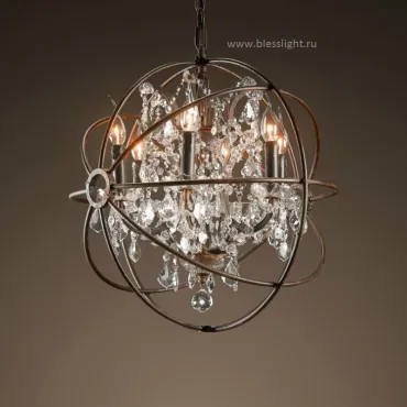Люстра BlessLight Foucault's orb crystal 8031 30068