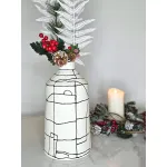 Ваза BlessLight Black line narrow mouth vase A 4050