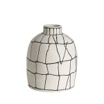 Ваза BlessLight Black line narrow mouth vase B 4051