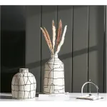 Ваза BlessLight Black line narrow mouth vase B 4051
