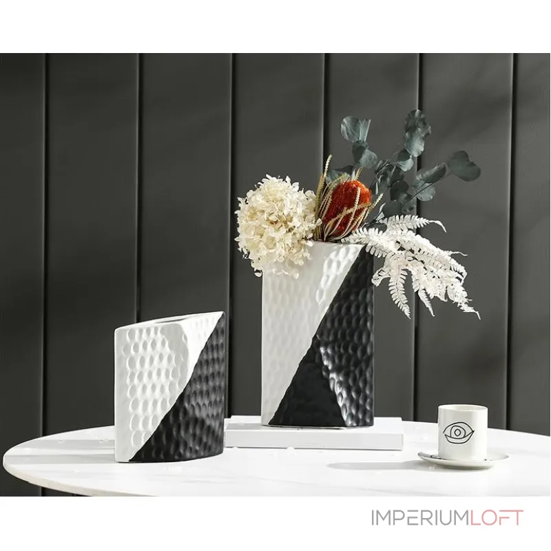 Ваза BlessLight Black and White Vase A 4053