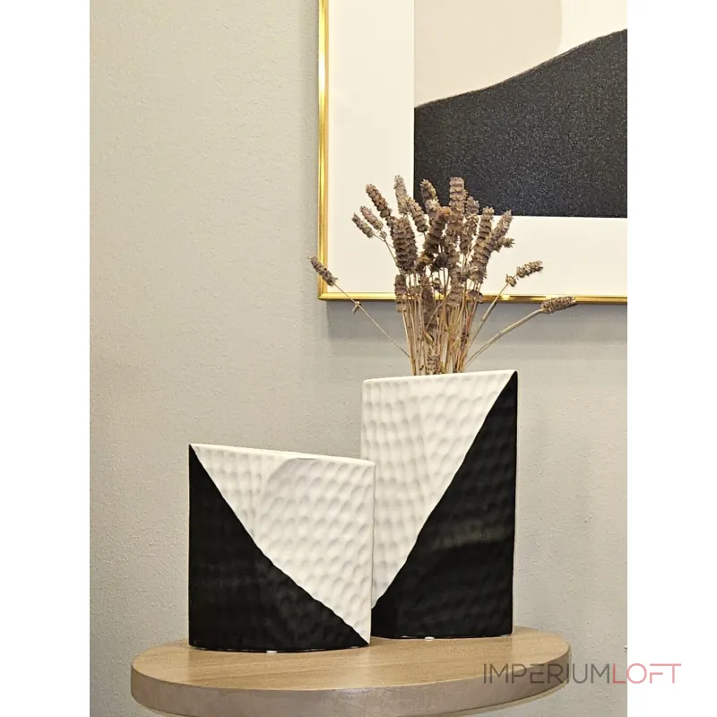 Ваза BlessLight Black and White Vase A 4053