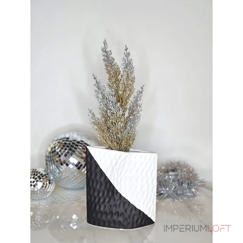 Ваза BlessLight Black and White Vase B 4054