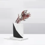 Ваза BlessLight Black and White Vase B 4054