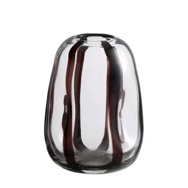 Ваза BlessLight Black strip vase 4058