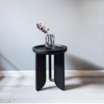 Ваза BlessLight Black strip vase 4058