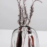 Ваза BlessLight Black strip vase 4058