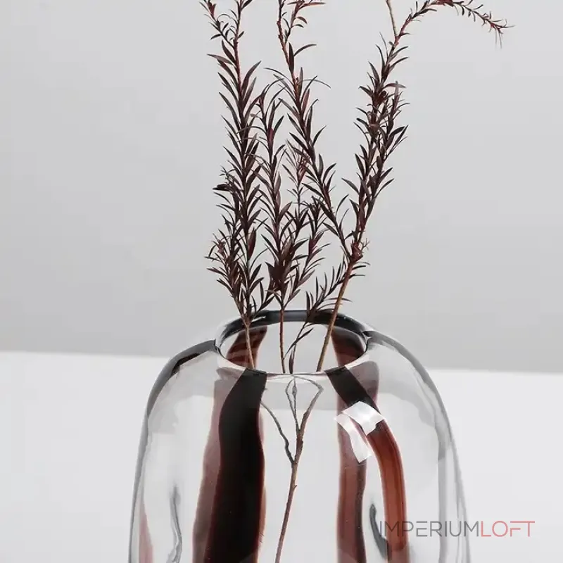 Ваза BlessLight Black strip vase 4058