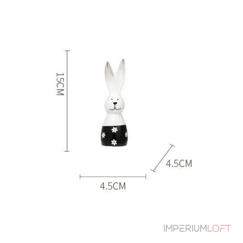 Статуэтка BlessLight Flower rabbit 4092