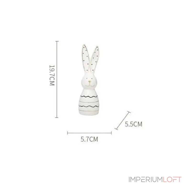 Статуэтка BlessLight Line rabbit 4093
