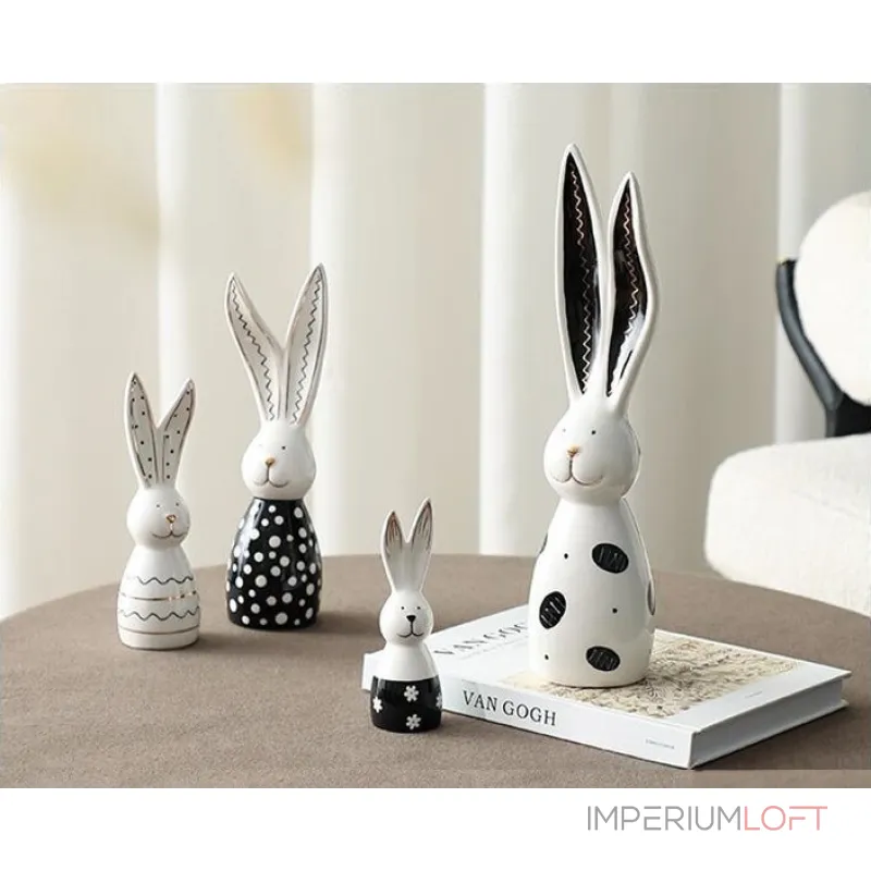 Статуэтка BlessLight Dot rabbit white 4094