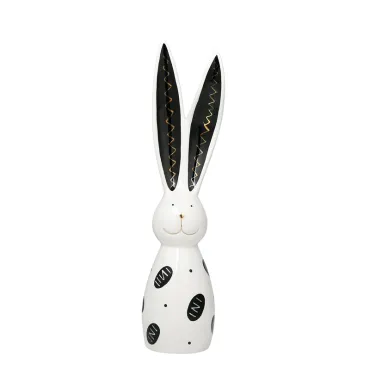 Статуэтка BlessLight Long ear rabbit black 4095