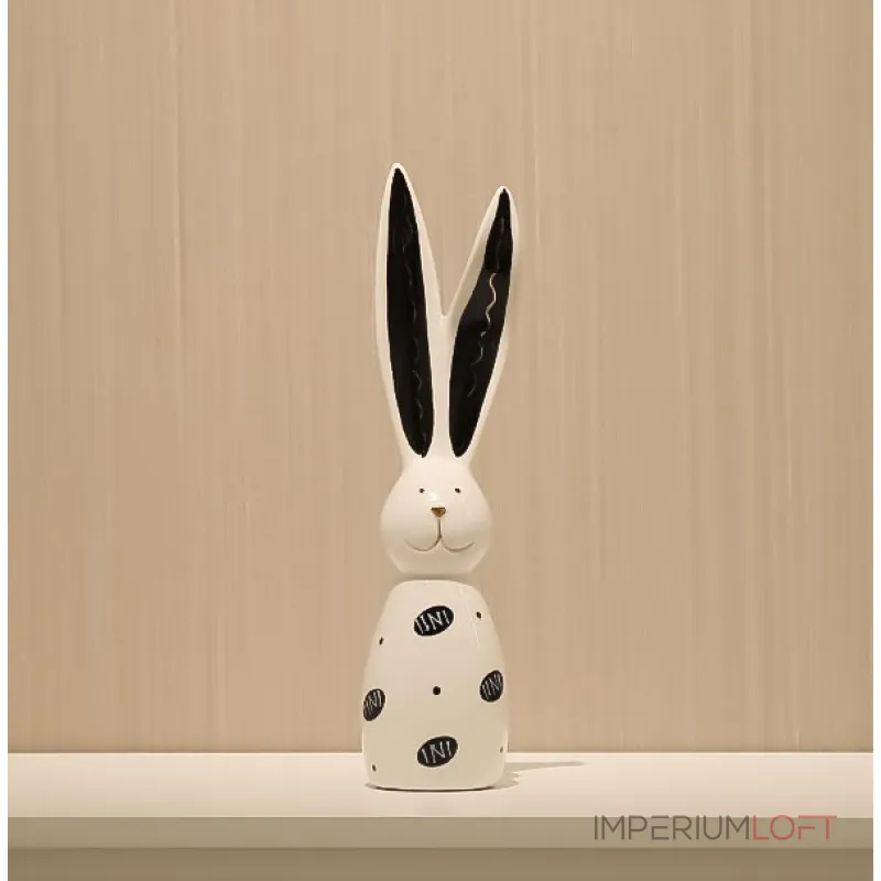 Статуэтка BlessLight Long ear rabbit black 4095