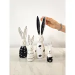 Статуэтка BlessLight Long ear rabbit black 4095