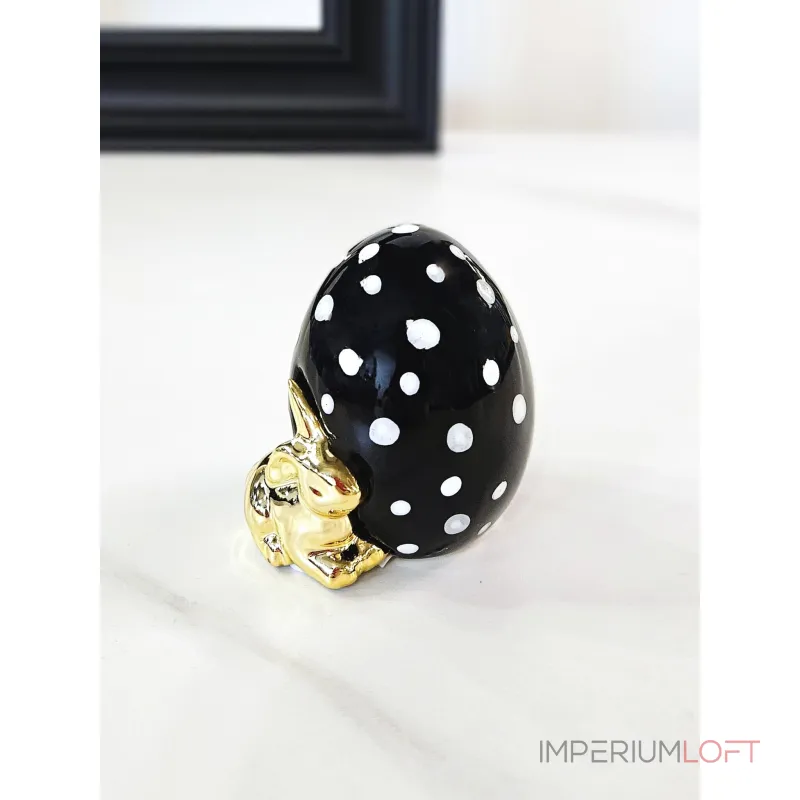 Статуэтка BlessLight Easter Rabbit Egg black 4098