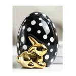Статуэтка BlessLight Easter Rabbit Egg black 4098