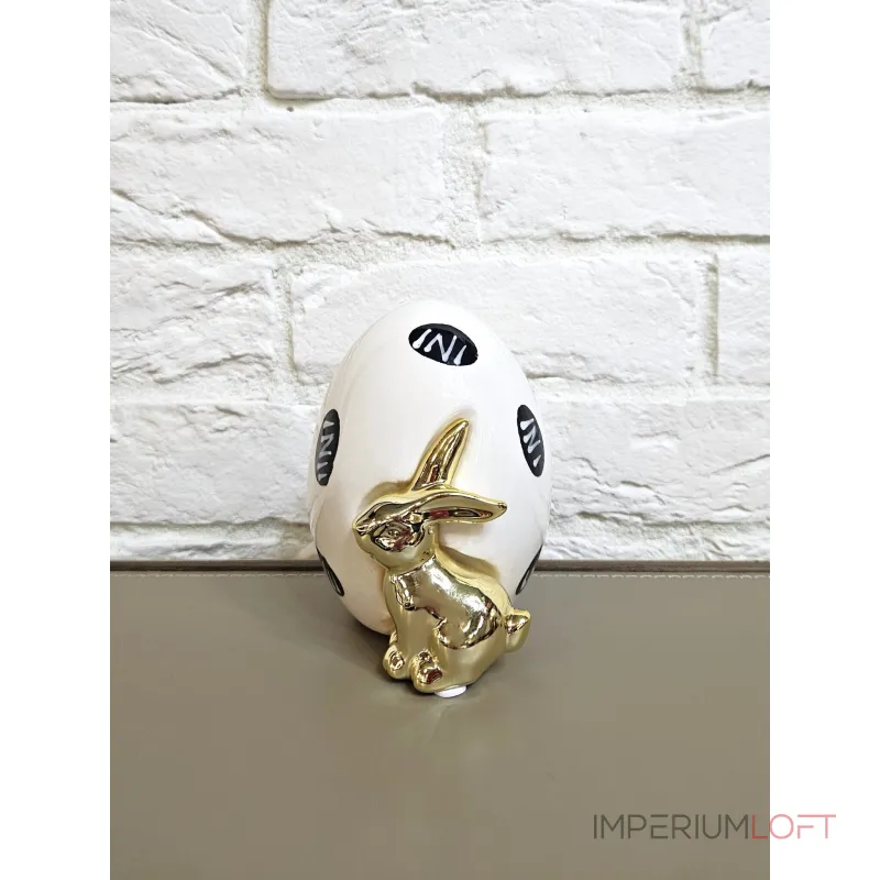 Статуэтка BlessLight Easter Rabbit Egg white 4099