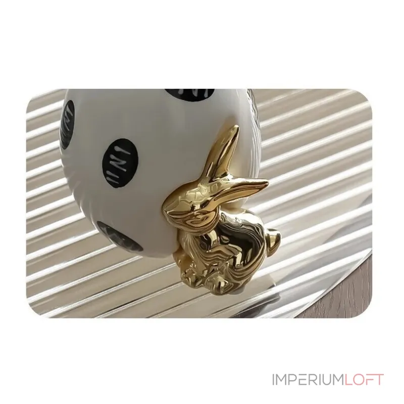 Статуэтка BlessLight Easter Rabbit Egg white 4099