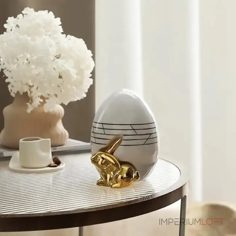 Статуэтка BlessLight Line Rabbit egg 4101