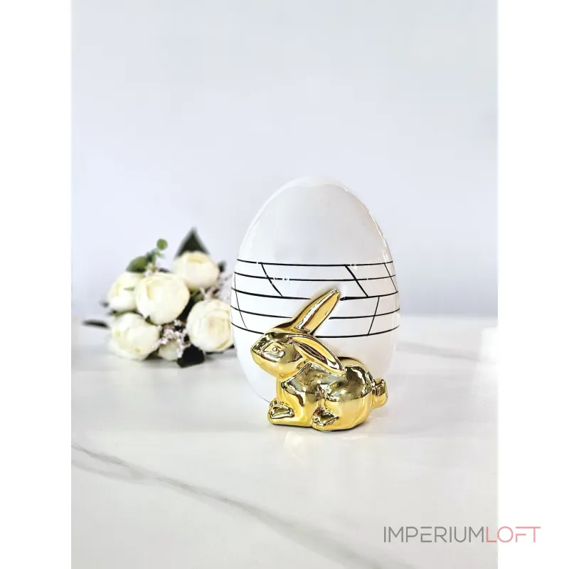 Статуэтка BlessLight Line Rabbit egg 4101