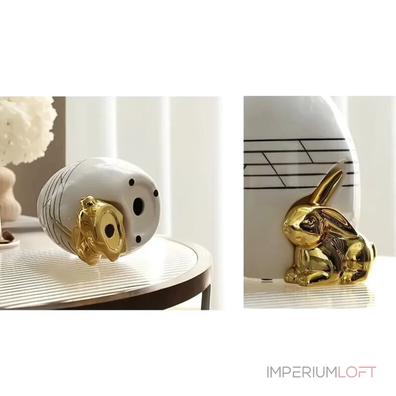 Статуэтка BlessLight Line Rabbit egg 4101