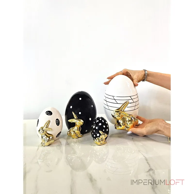 Статуэтка BlessLight Line Rabbit egg 4101