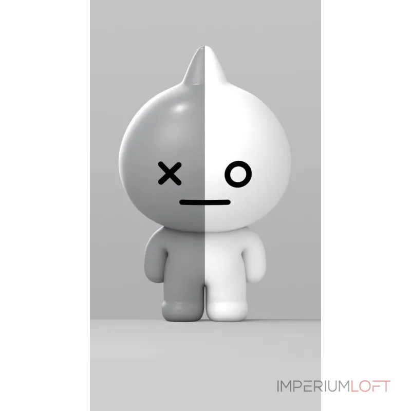 Статуэтка BlessLight BT21 Figure Pup Pet Grey 4117