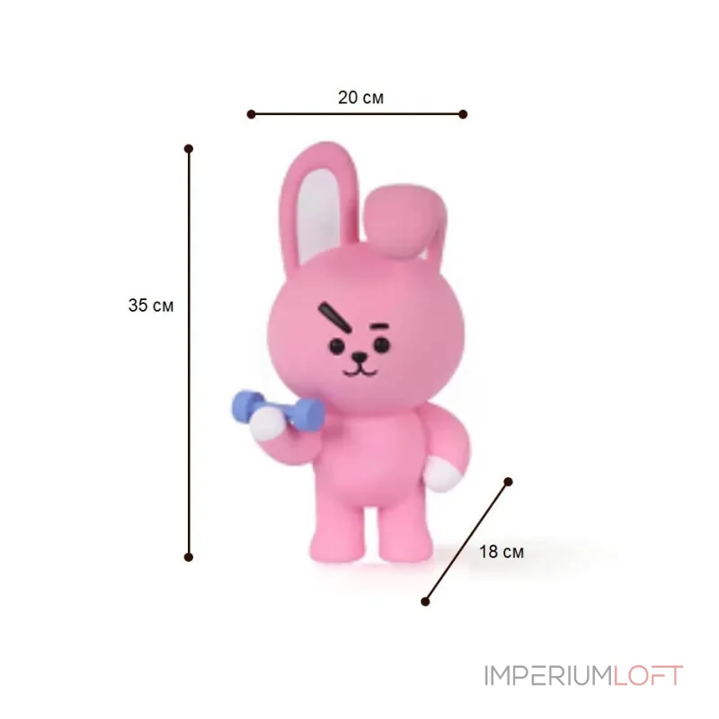 Статуэтка BlessLight BT21 Figure Krop Cooky 4118