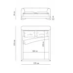 Кровать BlessLight Softbay M 4121