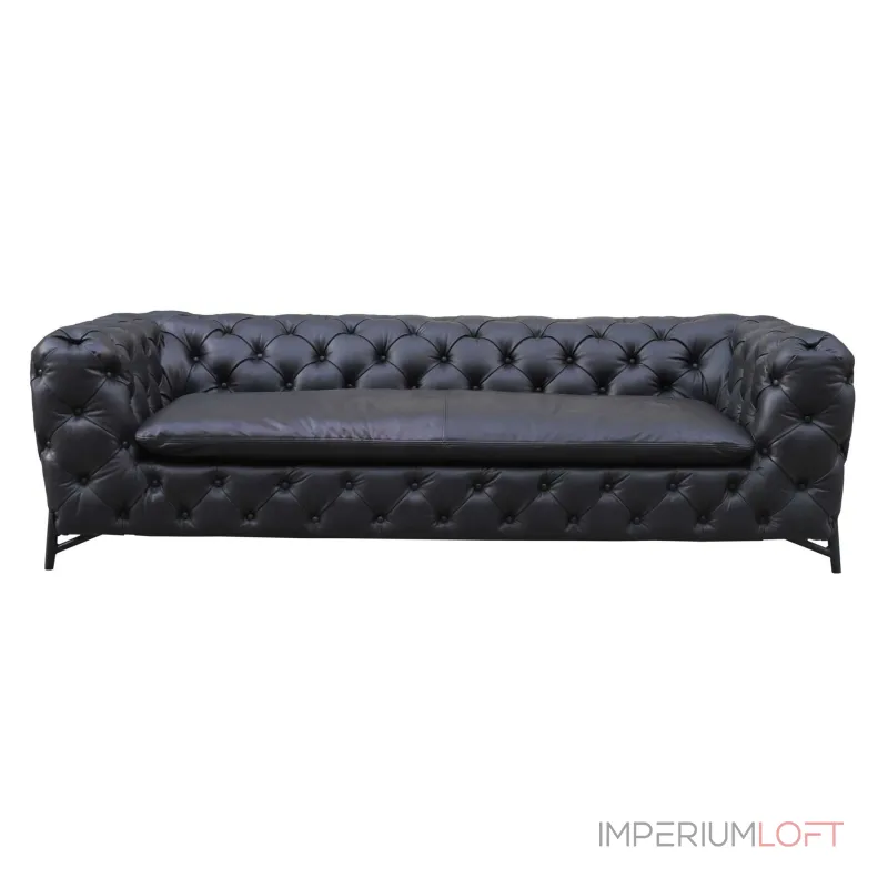 Диван BlessLight Chesterfield Baroque Vintage Leather 3 Seater 4133 Диван BlessLight Chesterfield Baroque Vintage Leather 3 Seater 4133